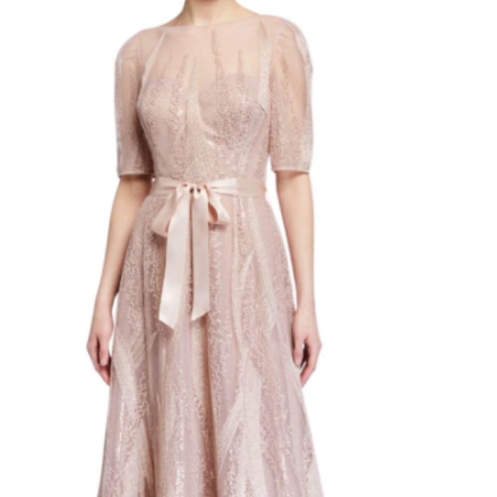 Pink beaded dress